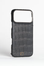 iPhone 16 Pro — Étui classique — Crocodile
