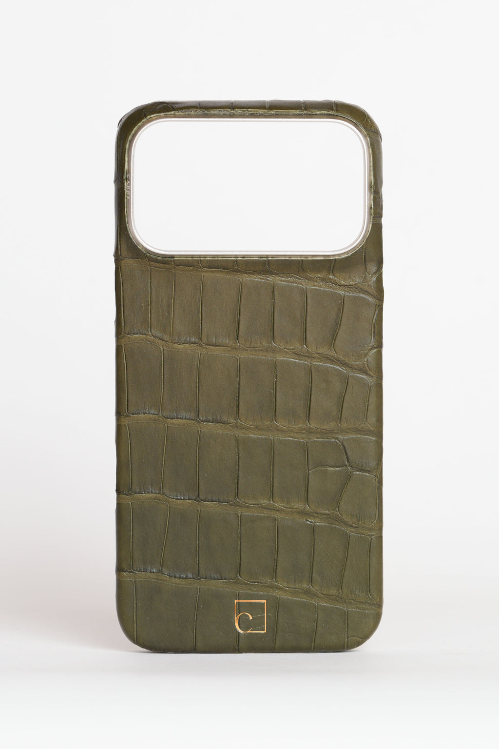 iPhone 16 Pro — Étui classique — Crocodile