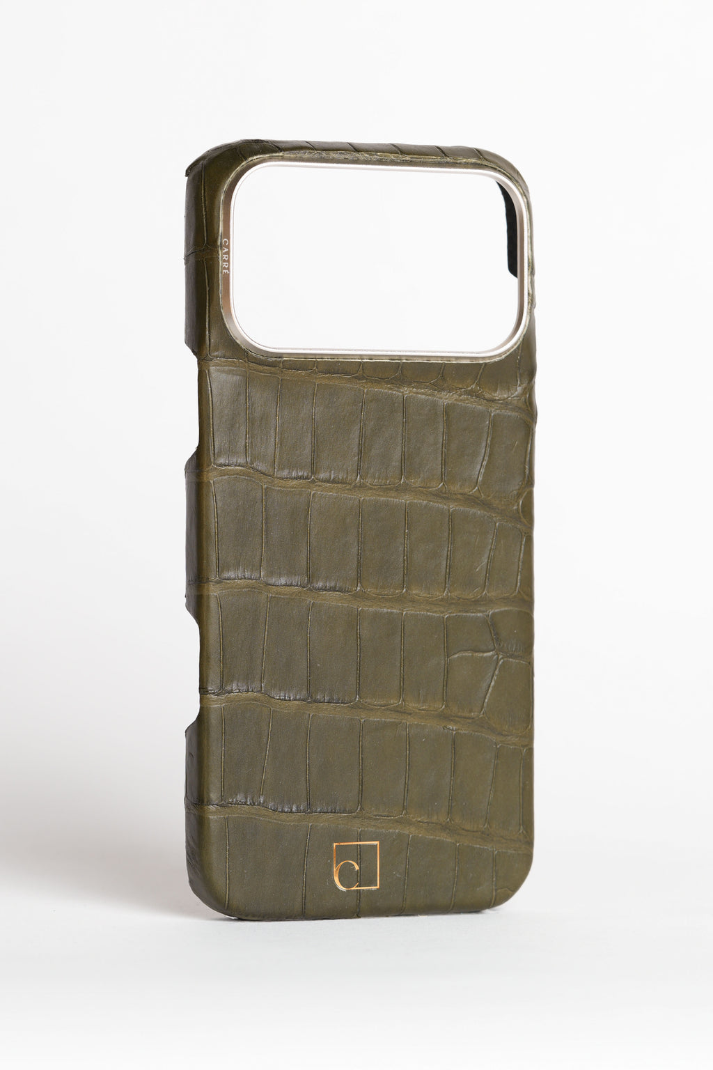 iPhone 16 Pro — Étui classique — Crocodile