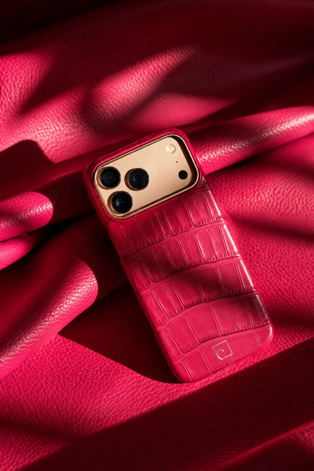 iPhone 16 Pro — Étui classique — Crocodile