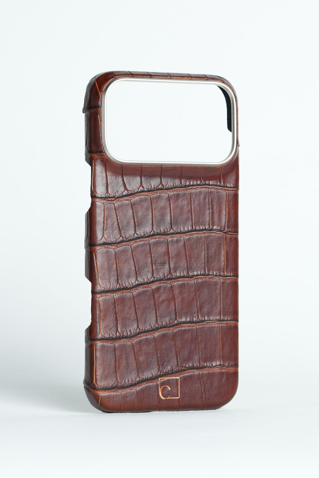 iPhone 16 Pro — Étui classique — Crocodile