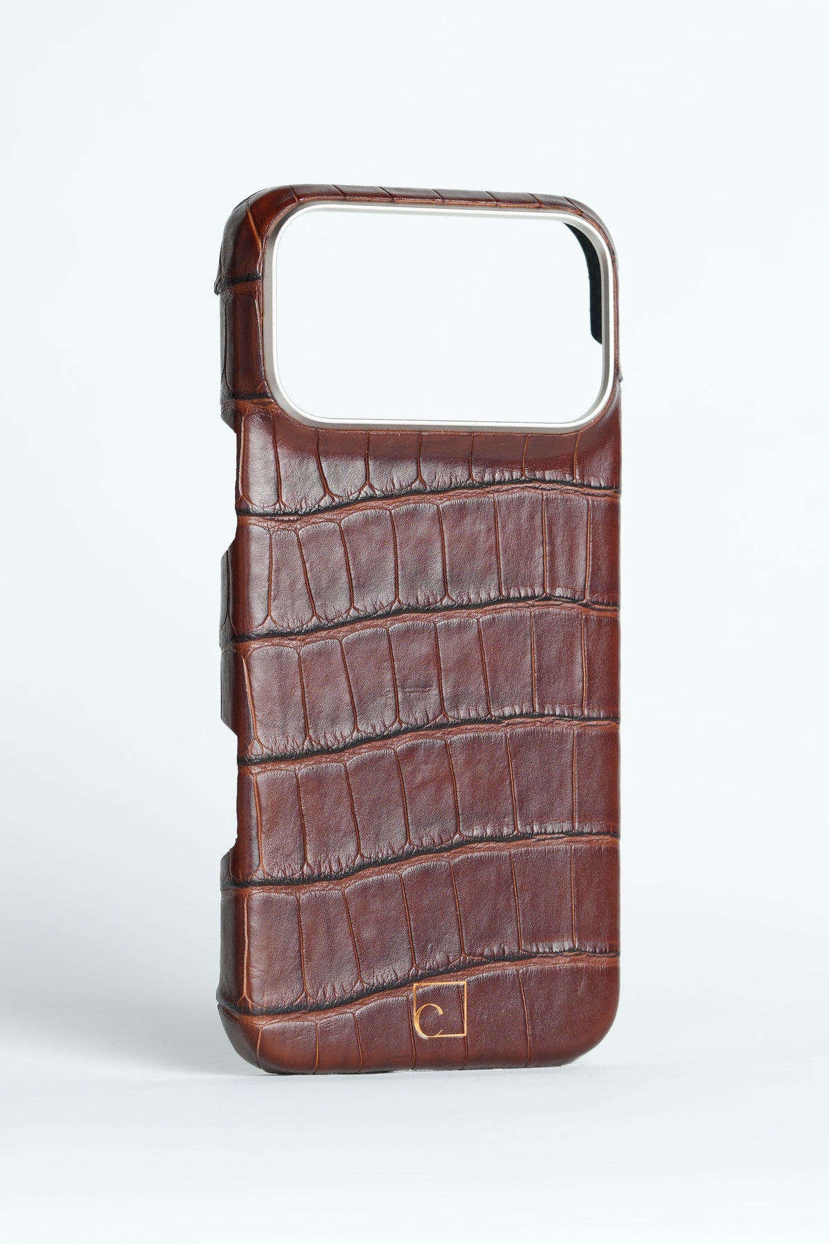 iPhone 16 Pro — Étui classique — Crocodile
