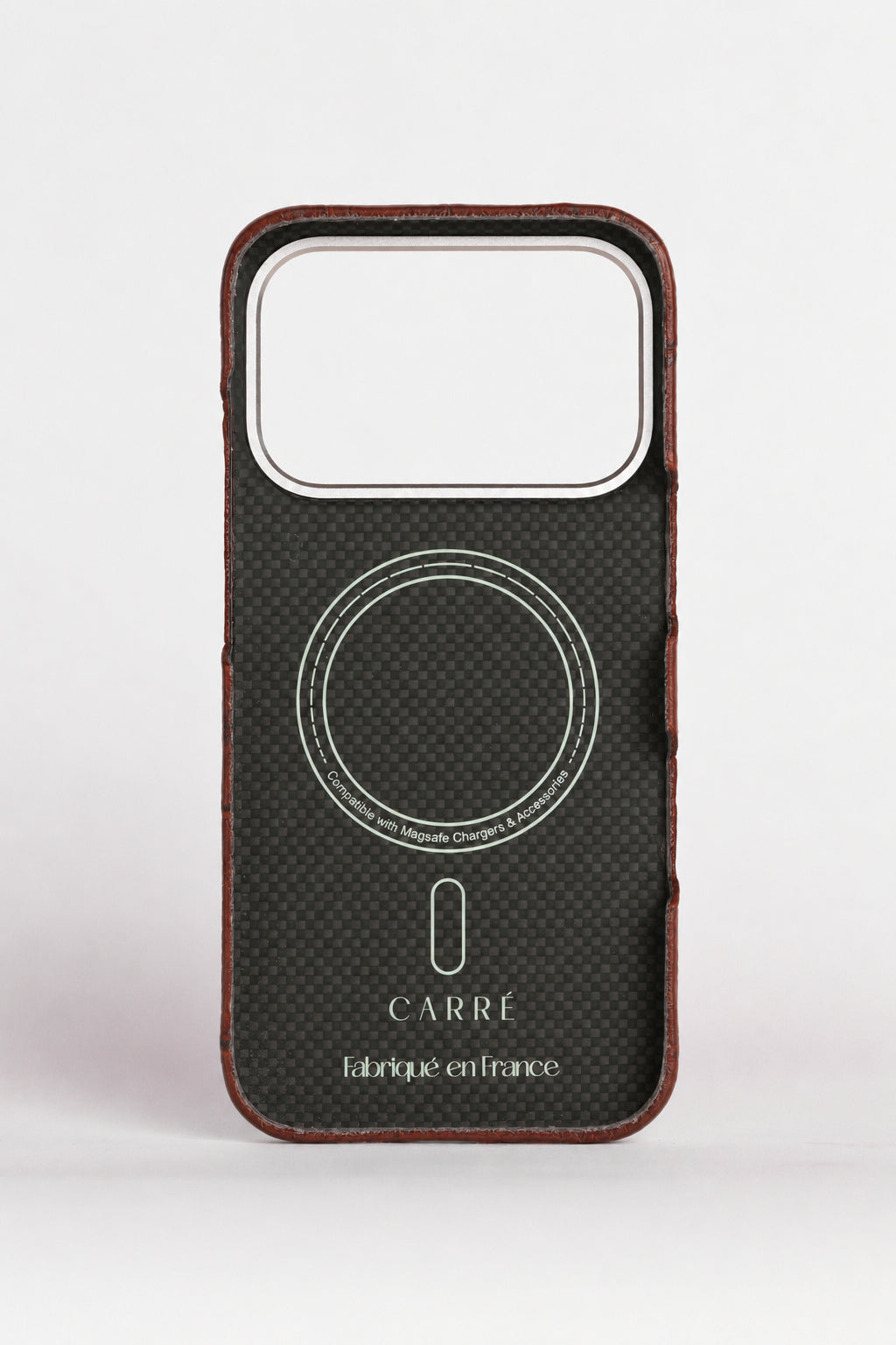 iPhone 16 Pro — Étui classique — Crocodile