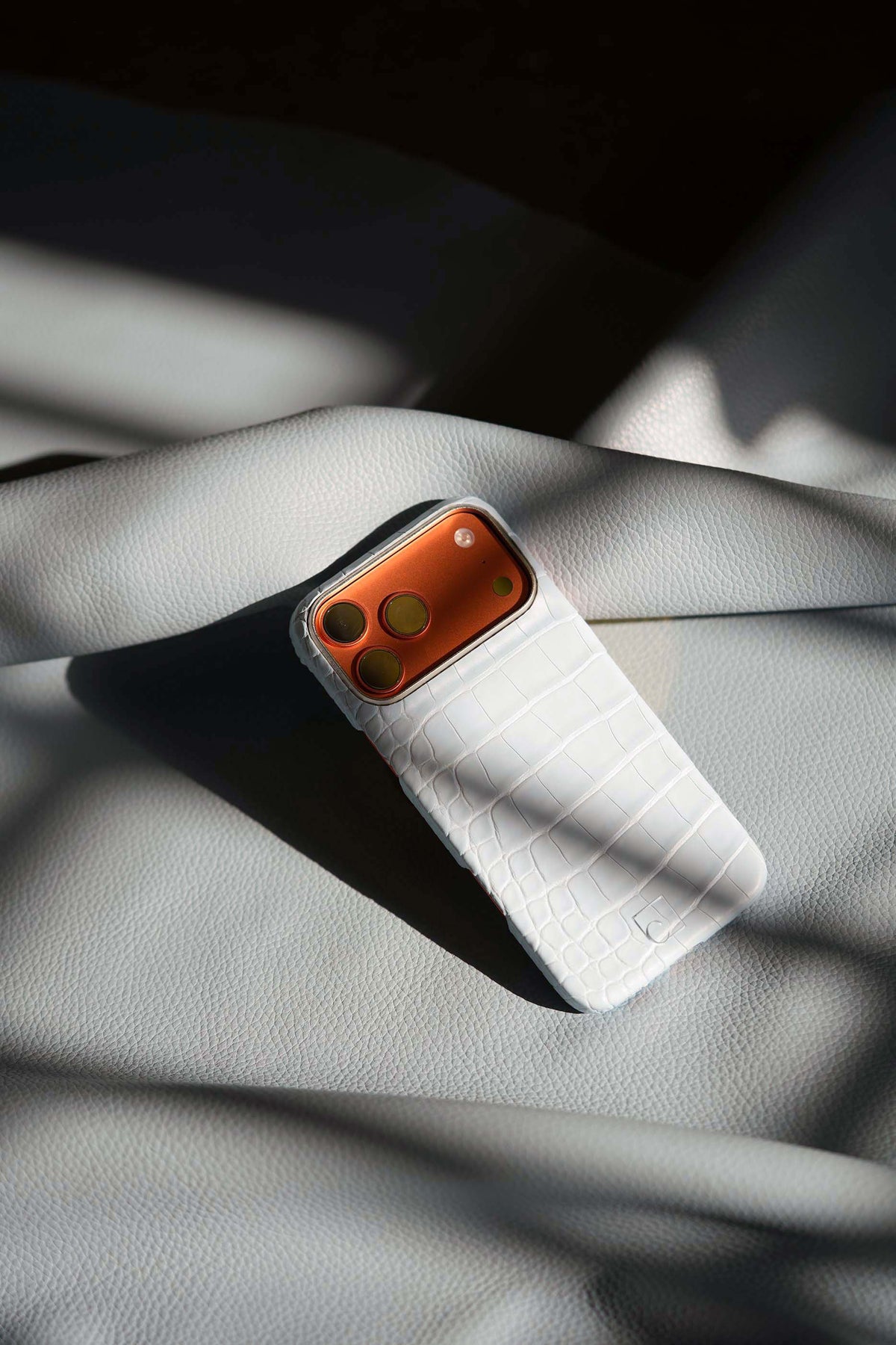 iPhone 16 Pro — Étui classique — Crocodile