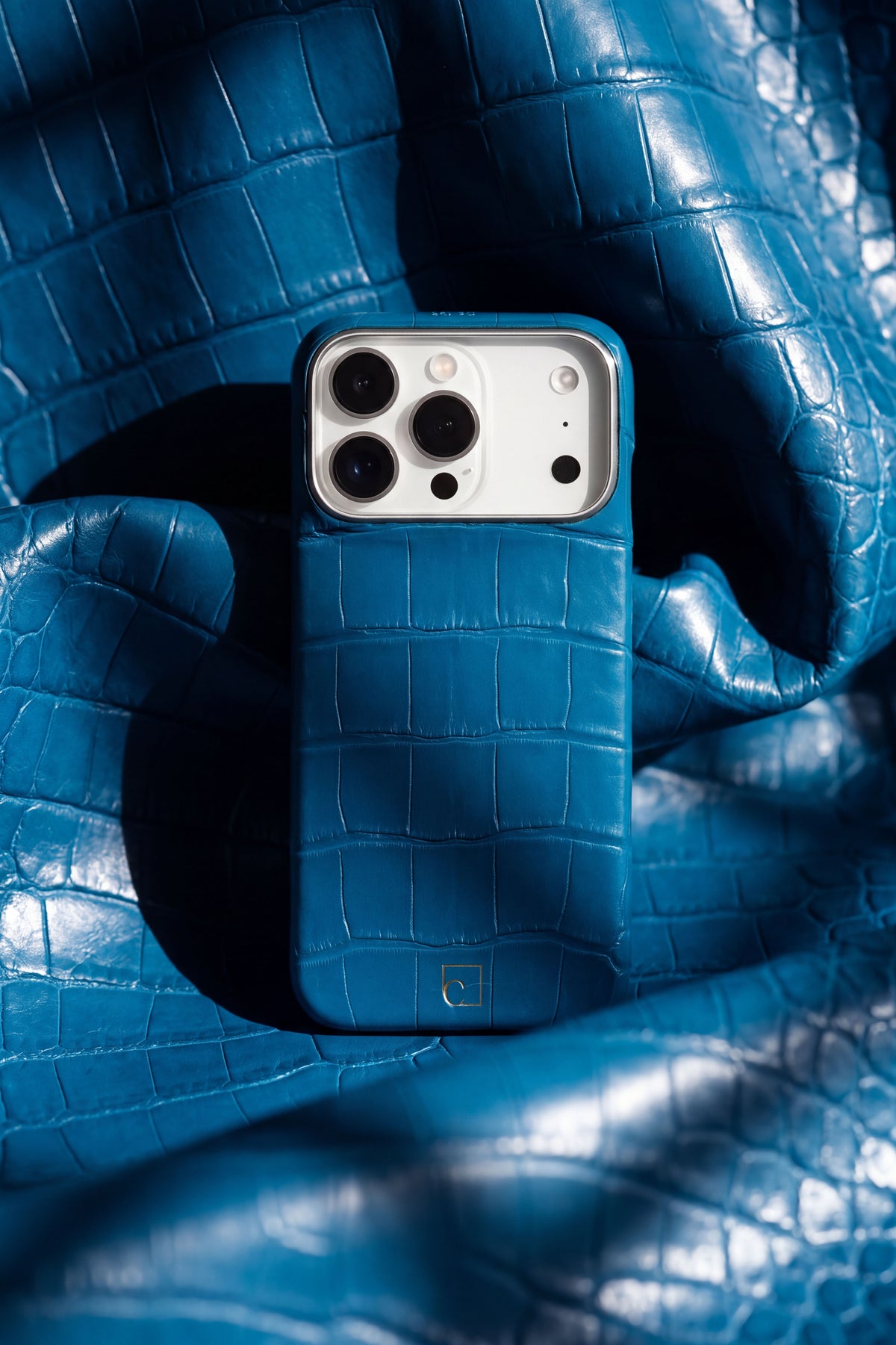 iPhone 16 Pro — Étui classique — Crocodile