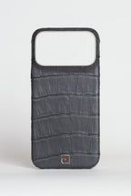 iPhone 16 Pro — Étui classique — Crocodile