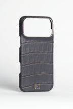 iPhone 16 Pro — Étui classique — Crocodile