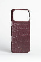 iPhone 16 Pro — Étui classique — Crocodile