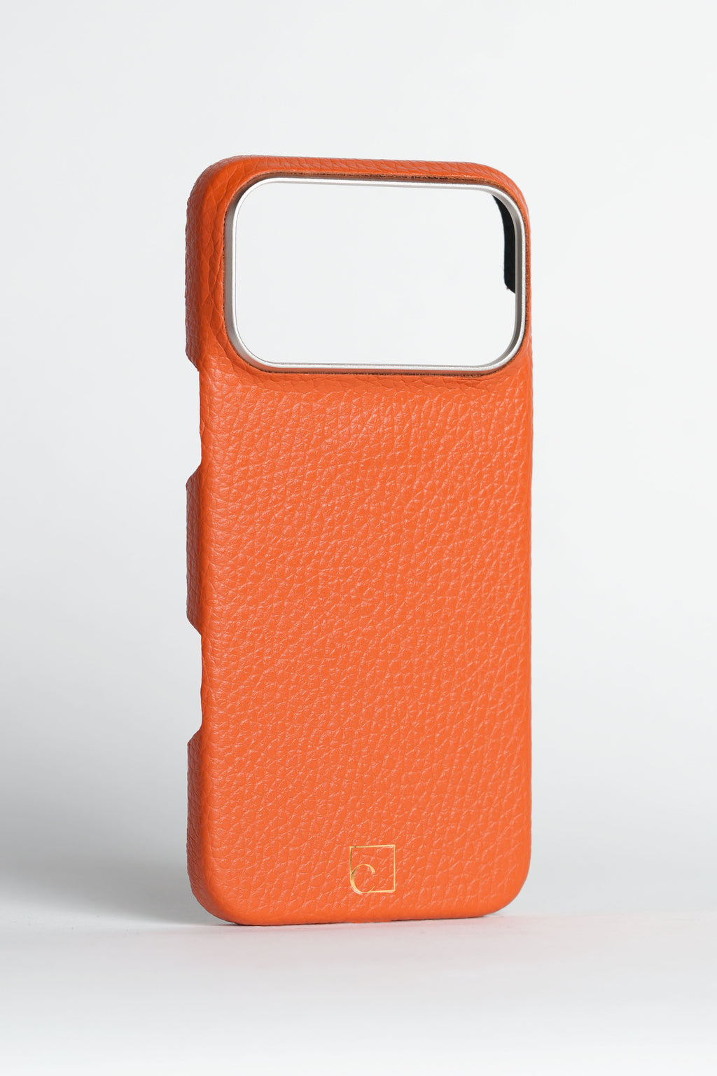 iPhone 16 Pro — Étui classique — Cuir de veau grainé