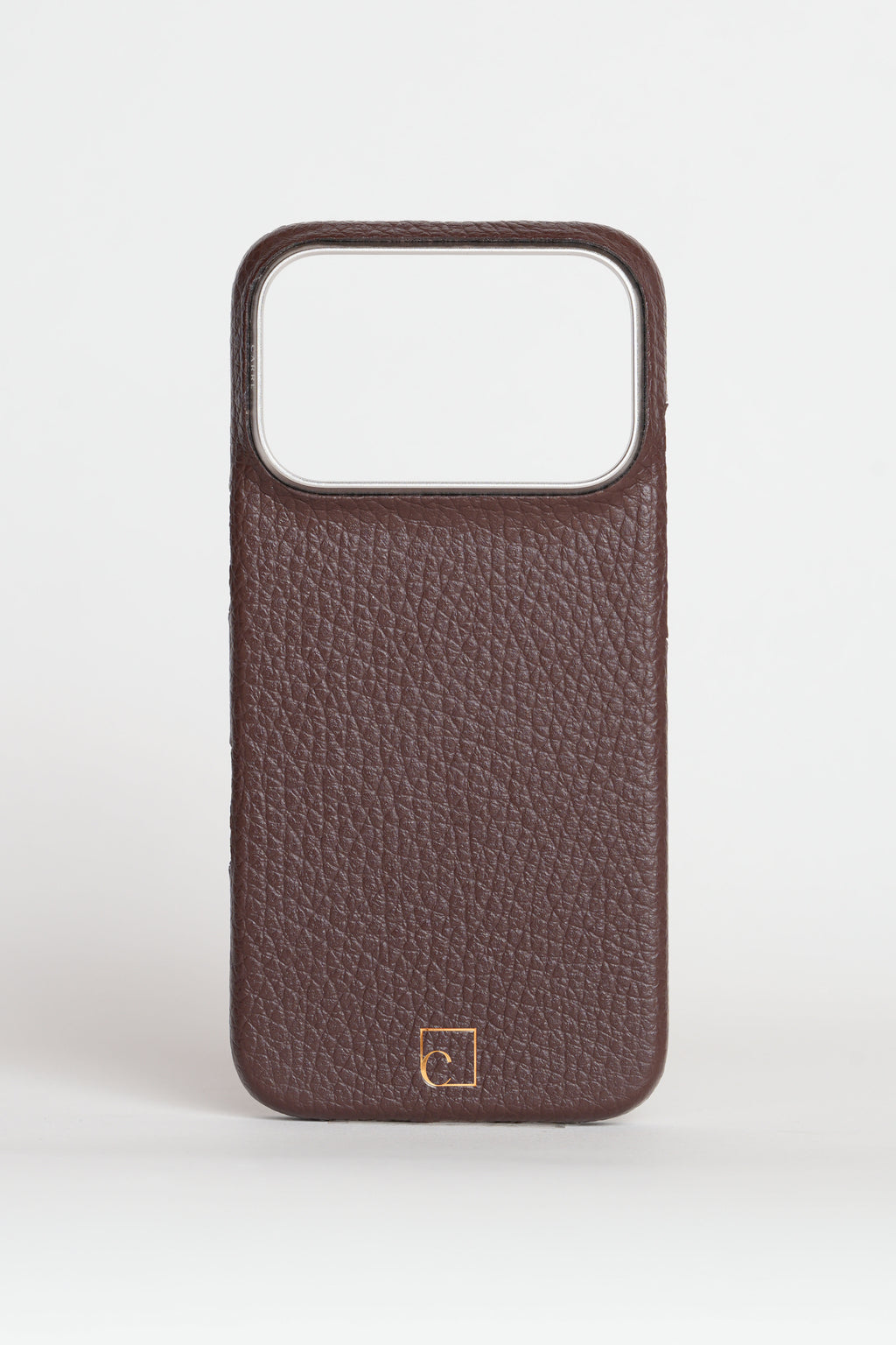 iPhone 16 Pro — Étui classique — Cuir de veau grainé
