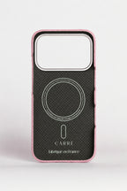iPhone 16 Pro — Étui classique — Cuir de veau grainé