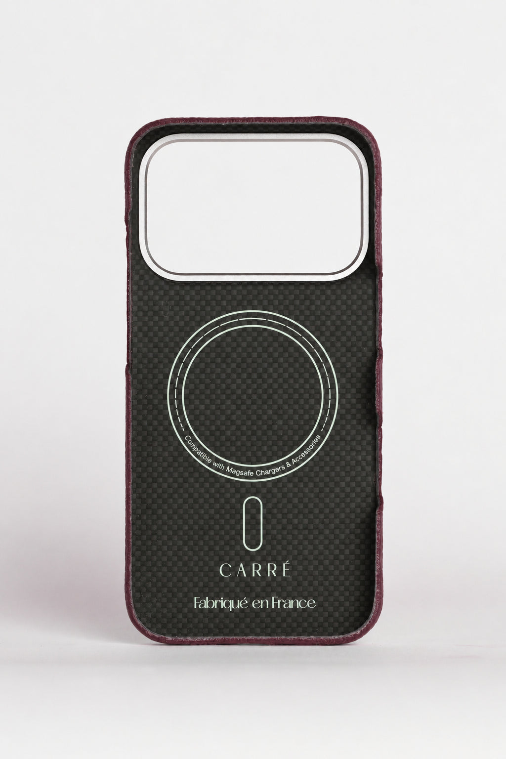 iPhone 16 Pro — Étui classique — Cuir de veau grainé