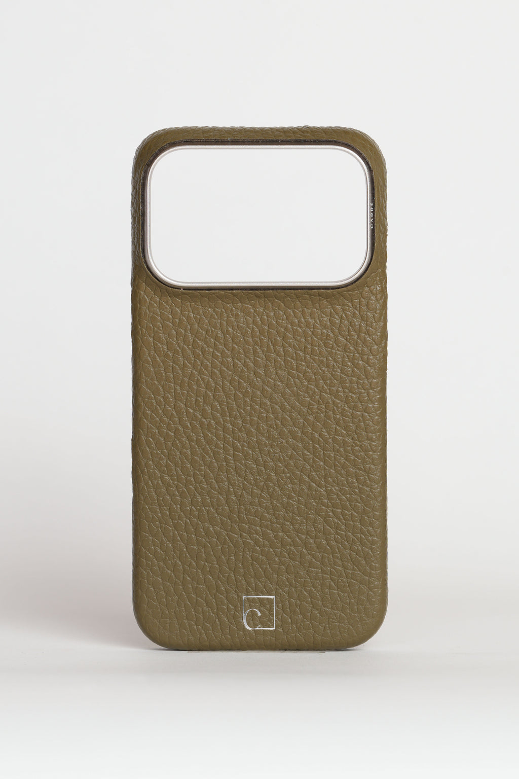 iPhone 16 Pro — Étui classique — Cuir de veau grainé