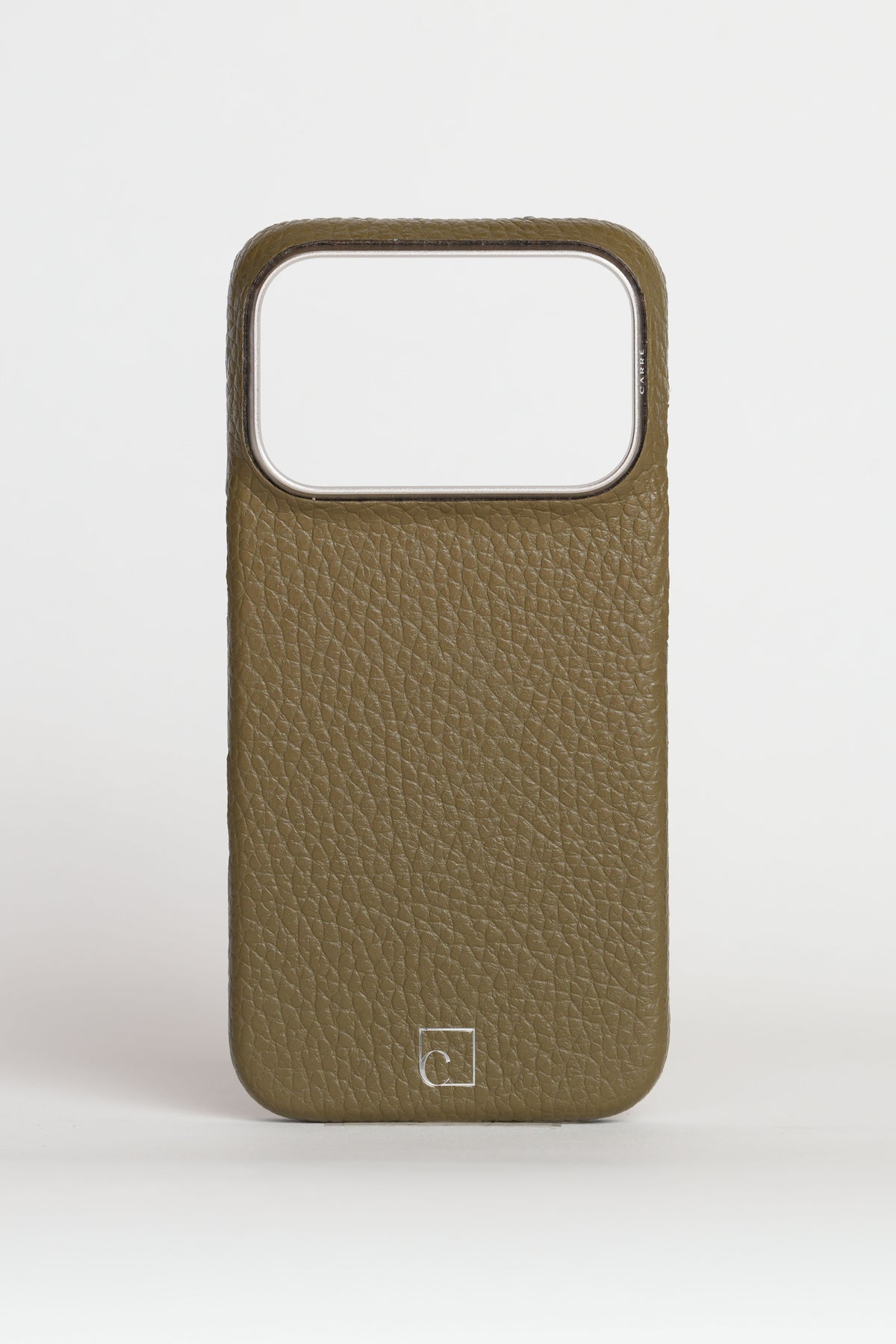 iPhone 16 Pro — Étui classique — Cuir de veau grainé