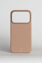iPhone 16 Pro — Étui classique — Cuir de veau grainé