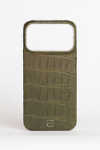 iPhone 16 Pro Max — Étui classique — Crocodile