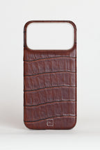 iPhone 16 Pro — Étui classique — Crocodile